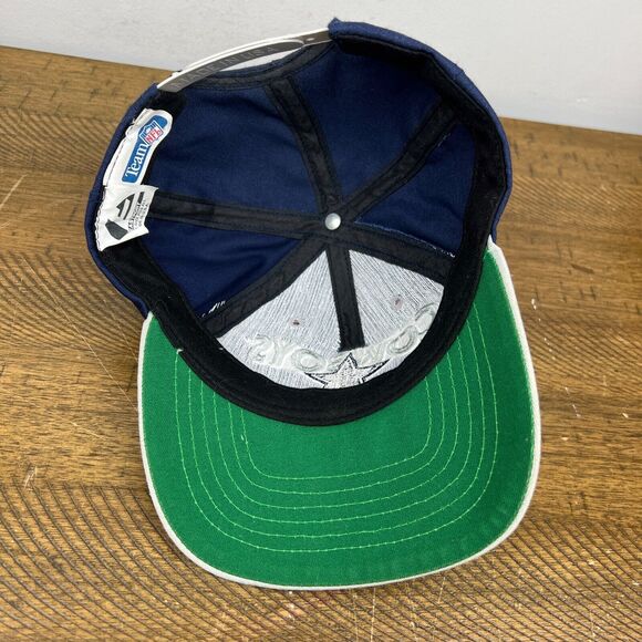 VTG Dallas Cowboys Hat Blue Snapback Eastport Adjustable Team NFL Football Cap - Picture 8 of 10